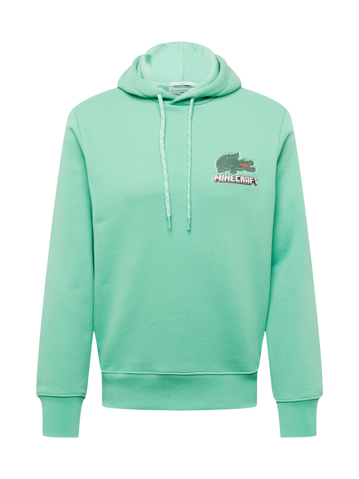 LACOSTE Tréning póló  menta / sötétzöld / fehér / piros