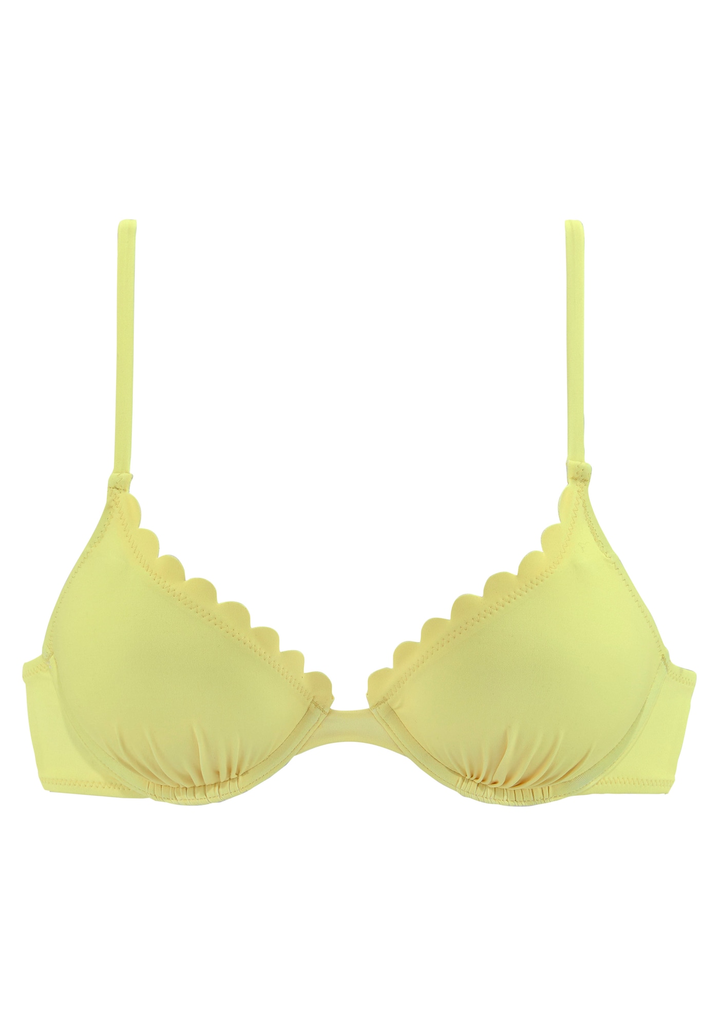 LASCANA Bikini felső  világos sárga