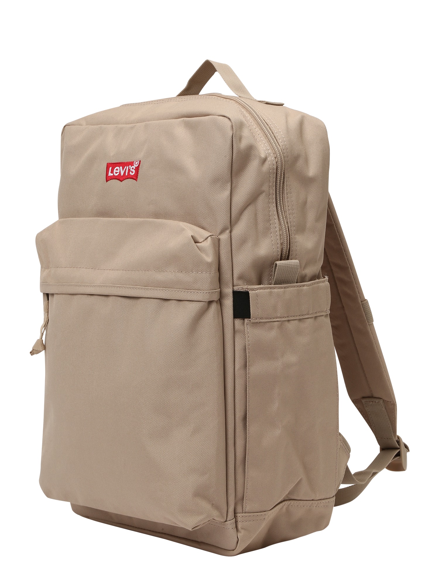 LEVI'S Hátizsák  világos bézs / piros / fehér