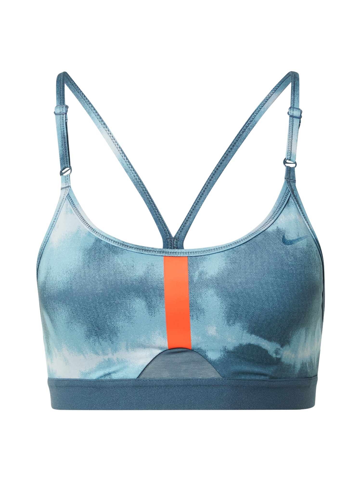 NIKE Sportmelltartók 'INDY'  menta / benzin / fehér / narancs