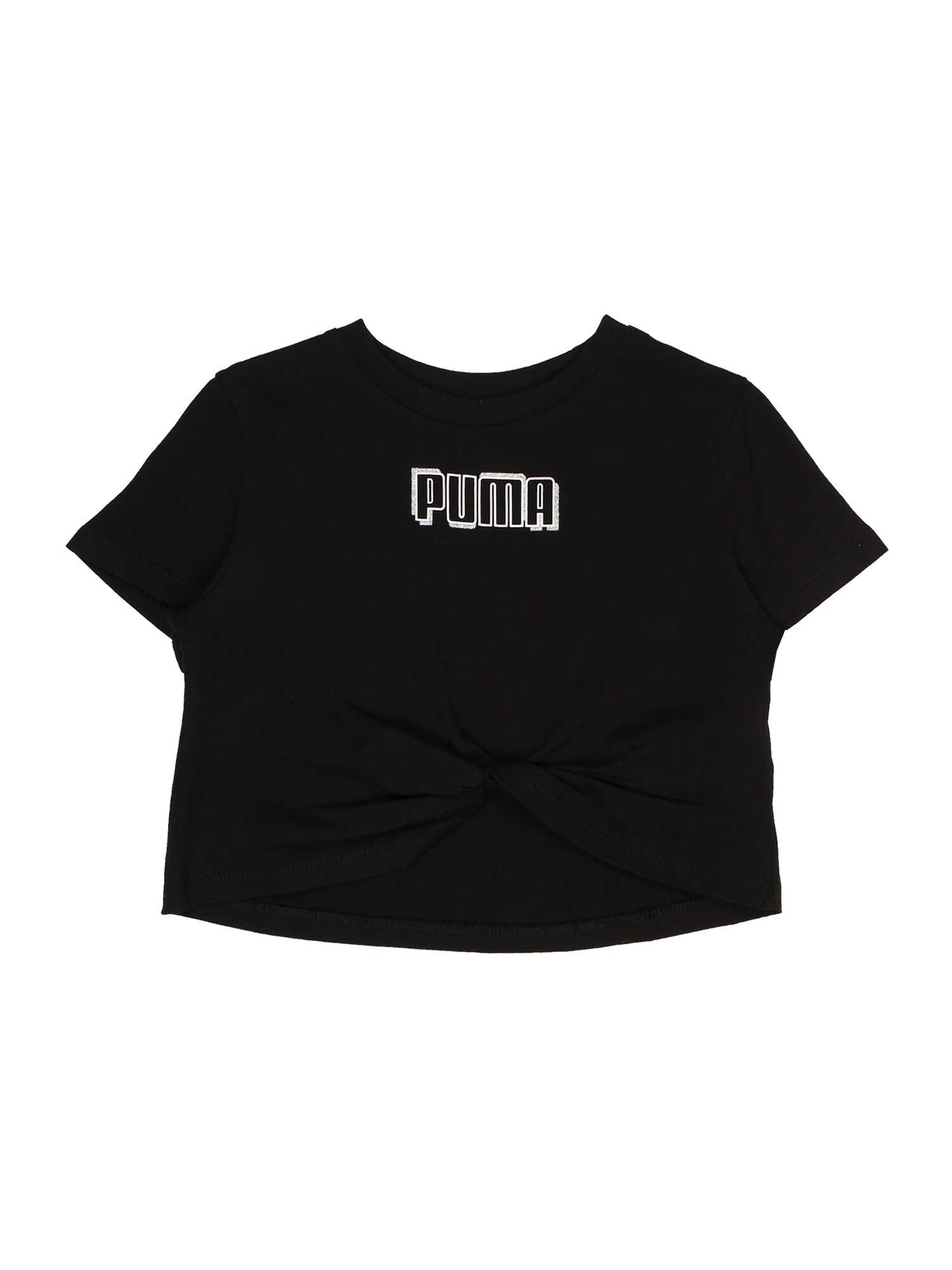 PUMA Póló 'Alpha'  fekete / fehér
