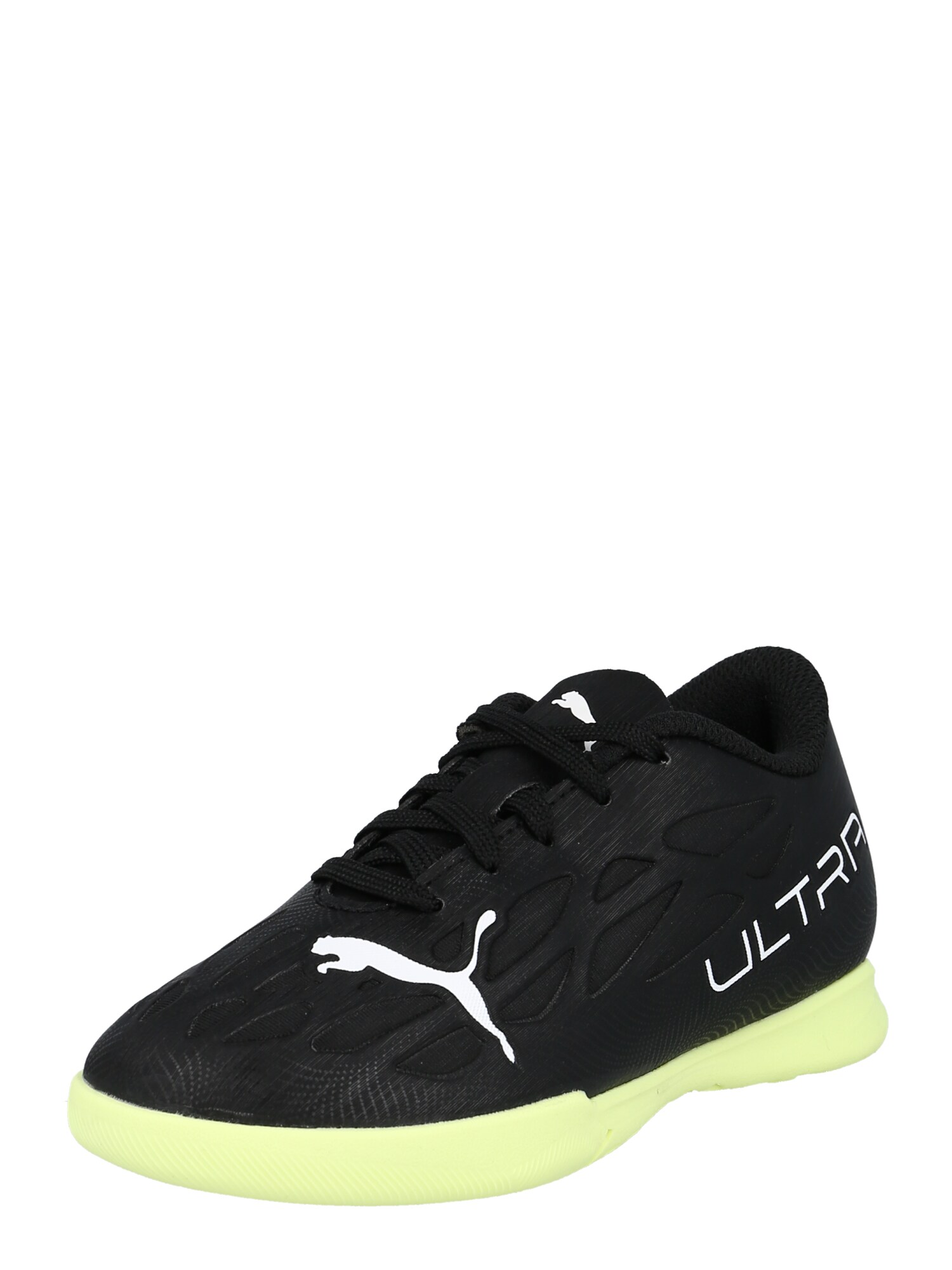 PUMA Sportcipő 'Ultra 4.4 IT'  fekete / fehér / limone