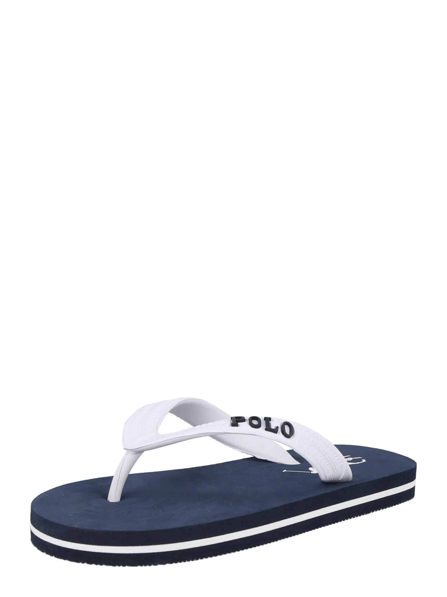 Polo Ralph Lauren Nyitott cipők 'CAMINO II'  fehér / tengerészkék