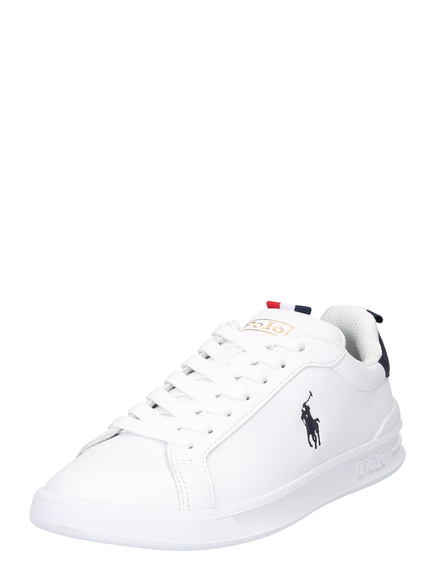 Polo Ralph Lauren Rövid szárú edzőcipők  fehér / tengerészkék / piros