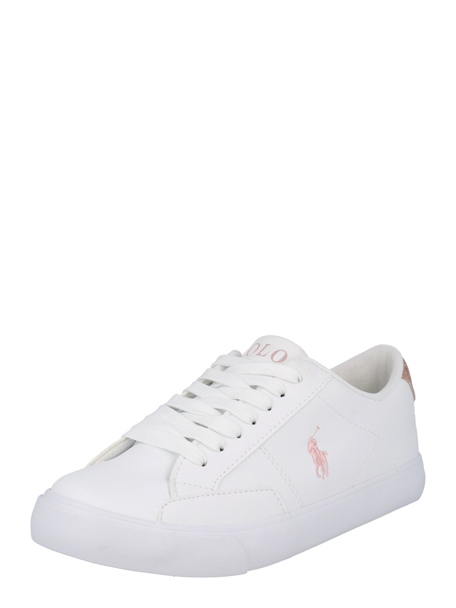 Polo Ralph Lauren Sportcipő 'THERON IV'  fehér / rózsaszín