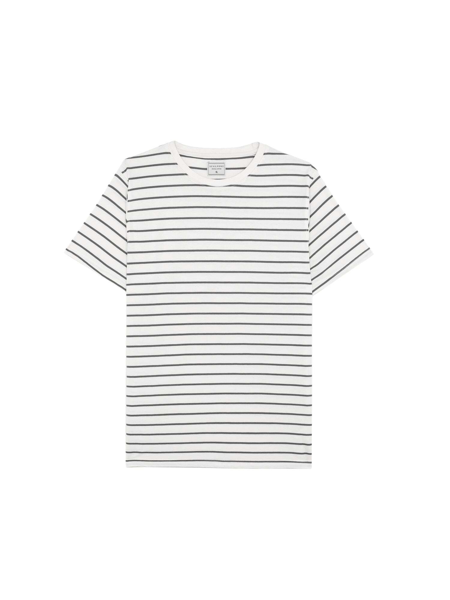 Scalpers Póló 'Summer Tee '  bézs / fekete