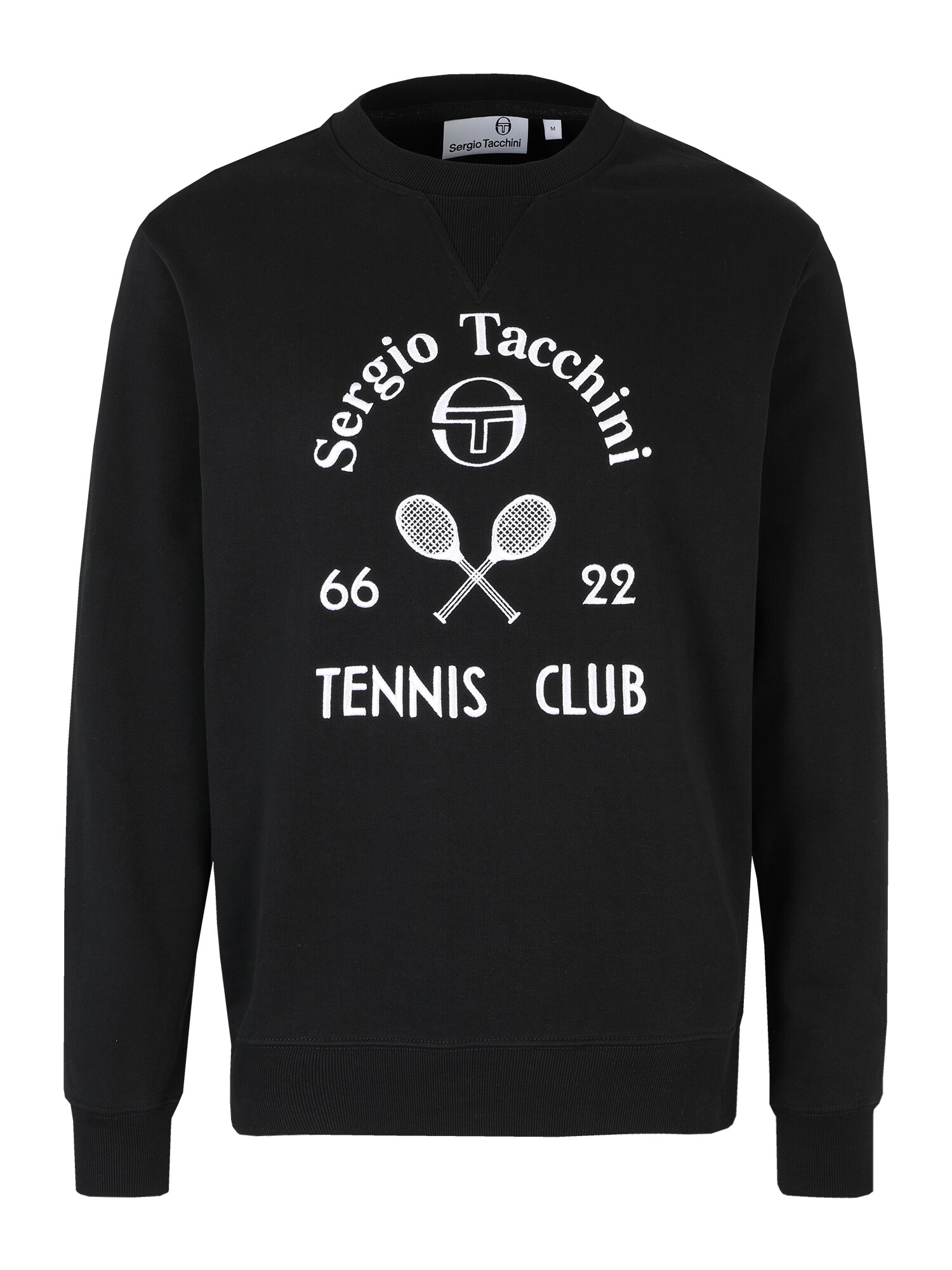 Sergio Tacchini Sport szabadidős felsők '66 TENNIS  CLUB'  fekete / fehér