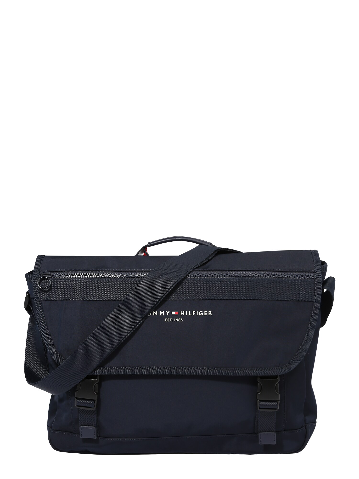 TOMMY HILFIGER Messenger  sötétkék / piros / fehér