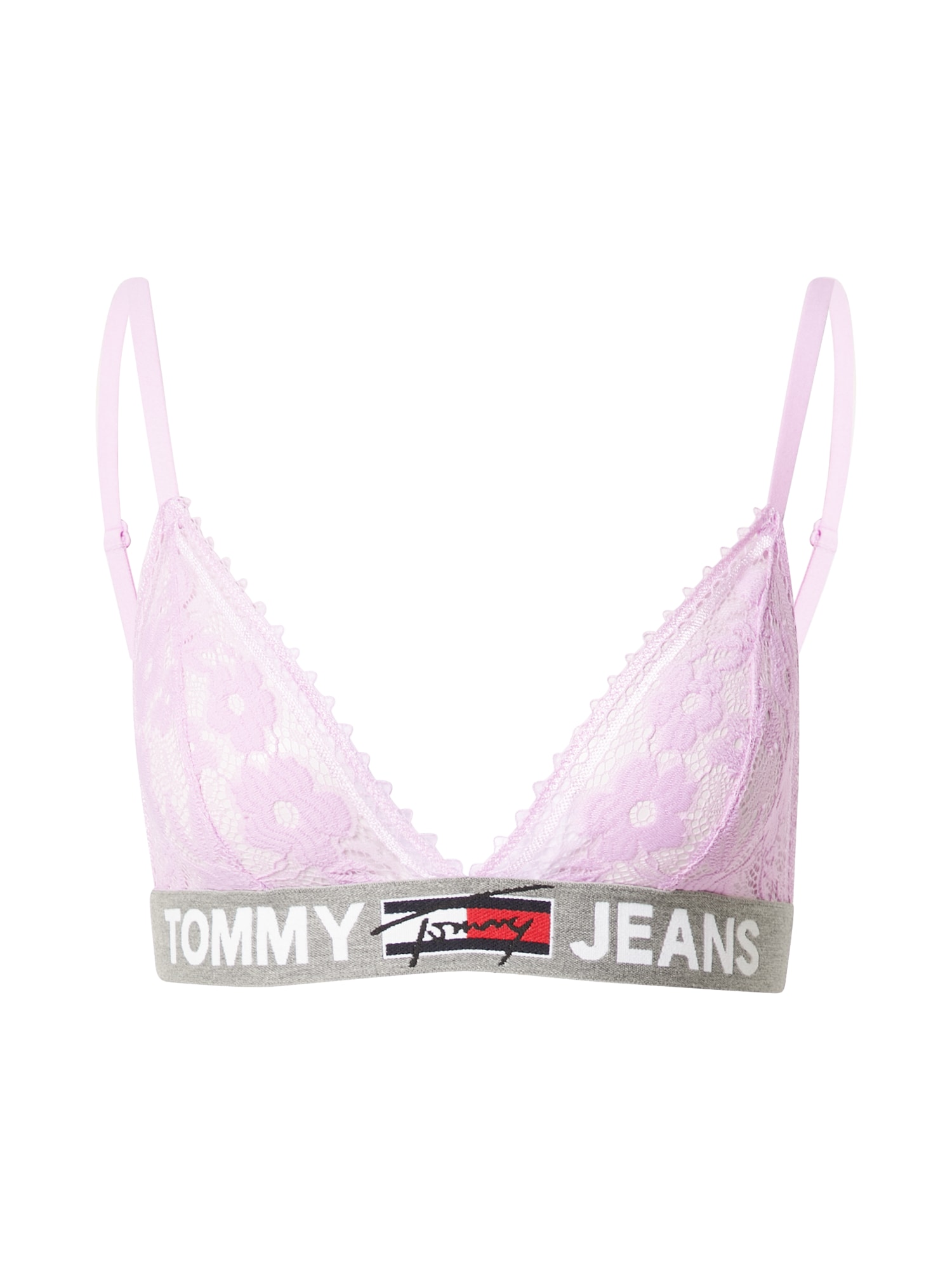 Tommy Hilfiger Underwear Melltartó  szürke / fehér / piros / tengerészkék / orchidea