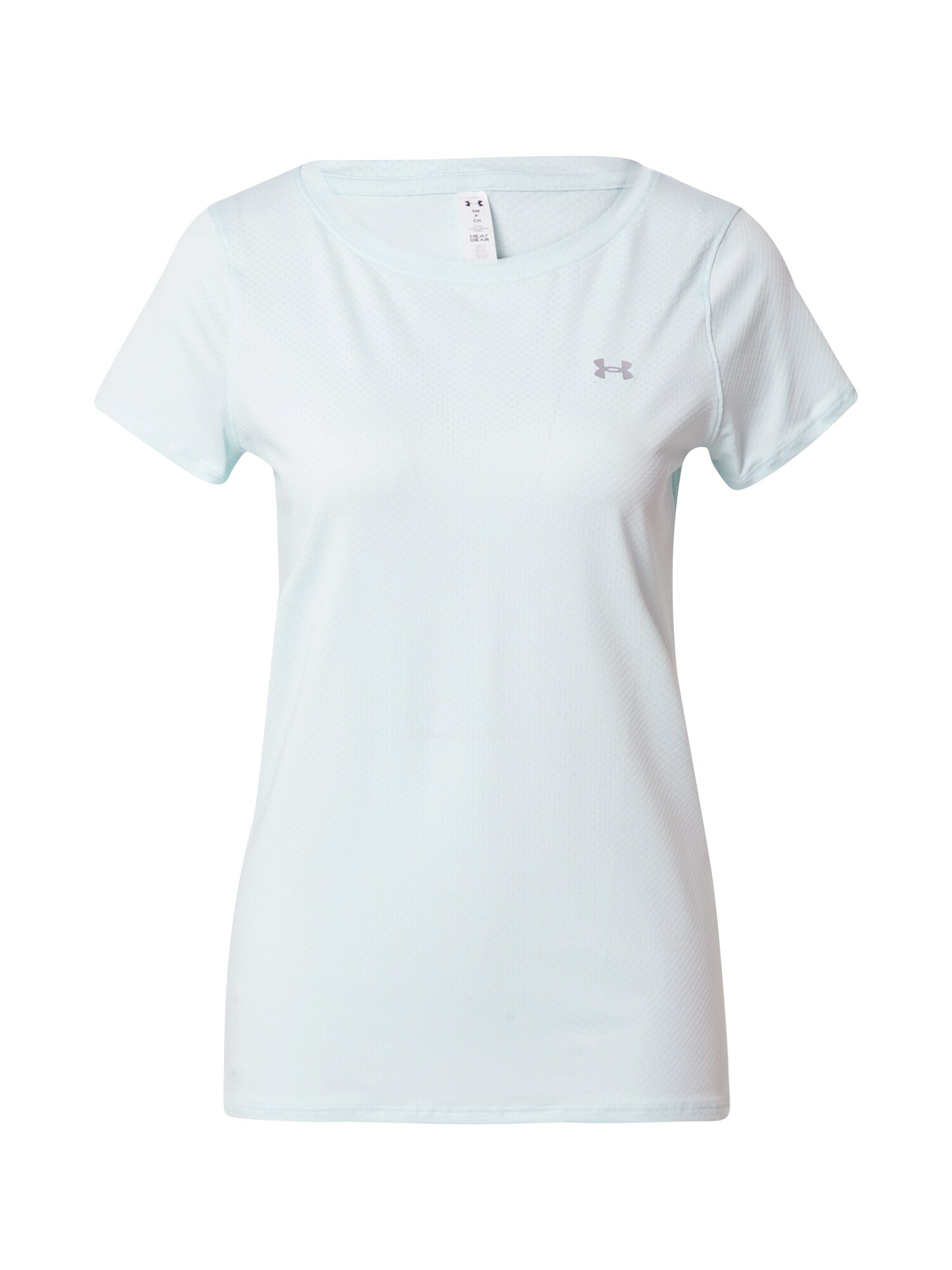 UNDER ARMOUR Funkcionális felső 'HG Armour SS'  menta / ezüstszürke