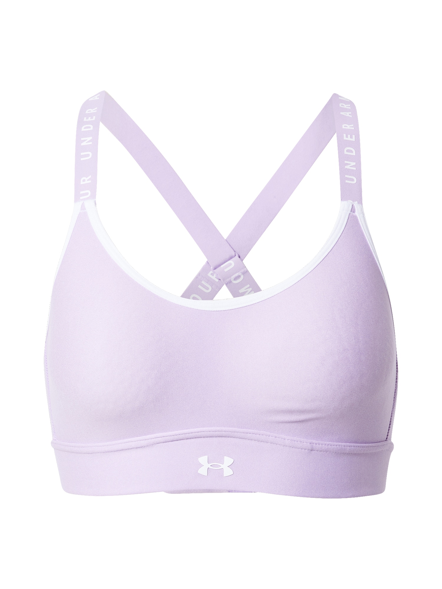 UNDER ARMOUR Sportmelltartók 'Infinity'  fehér / világoslila