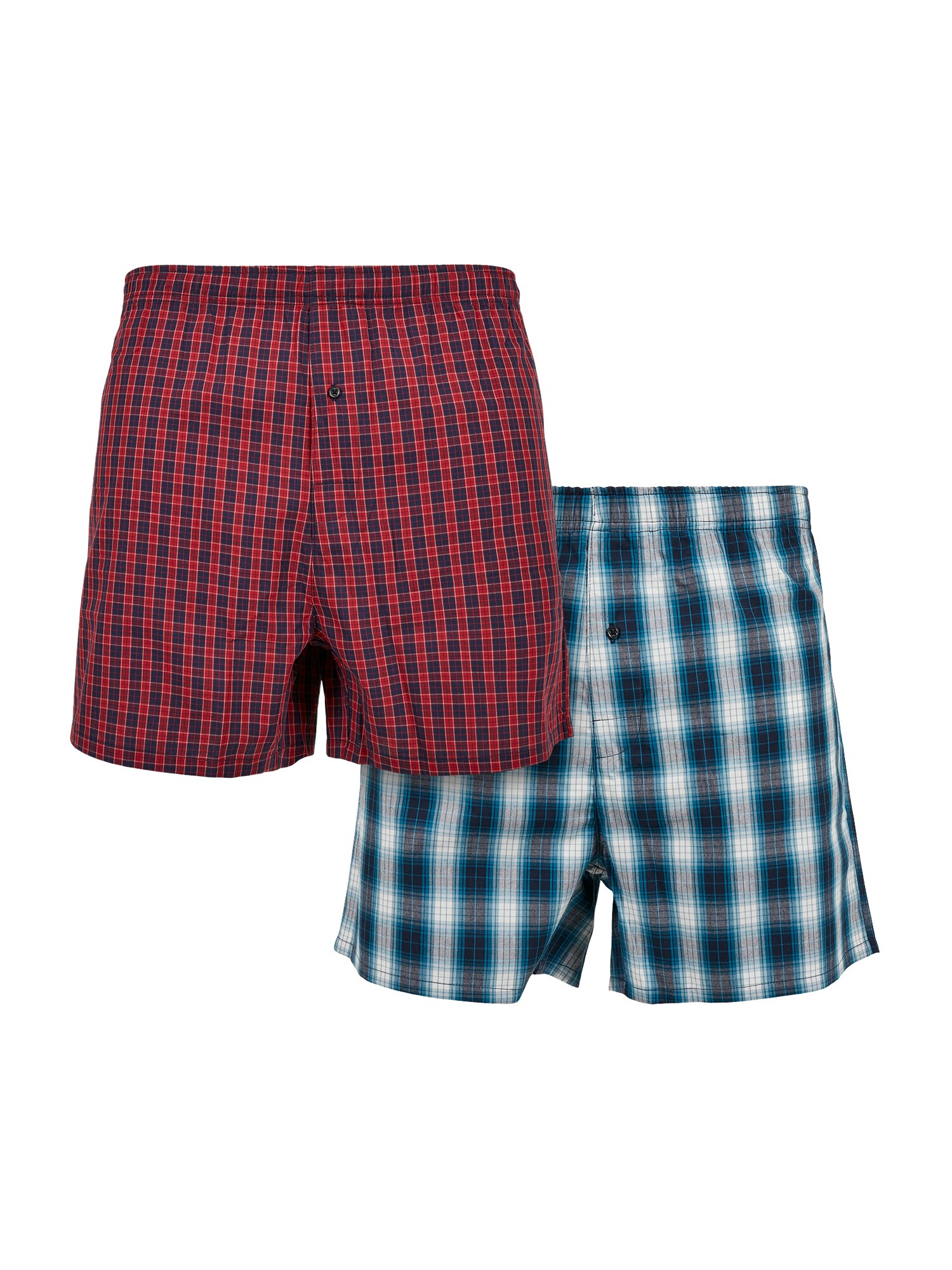 Urban Classics Boxeralsók  piros / fehér / kék / fekete