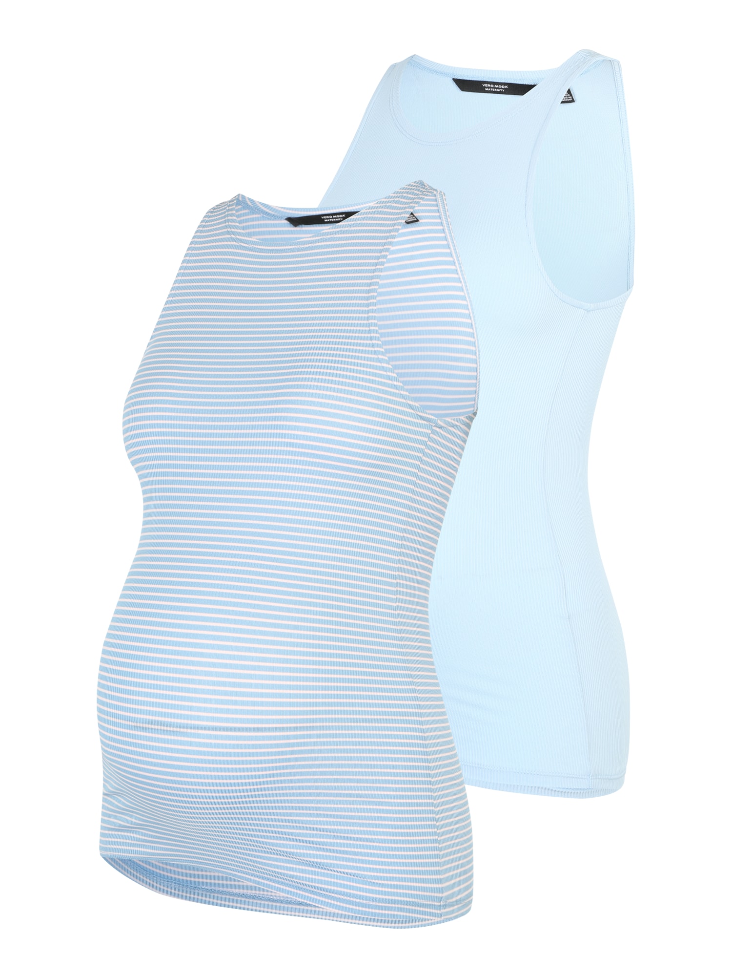 Vero Moda Maternity Top 'Jill'  világoskék / füstkék / piszkosfehér