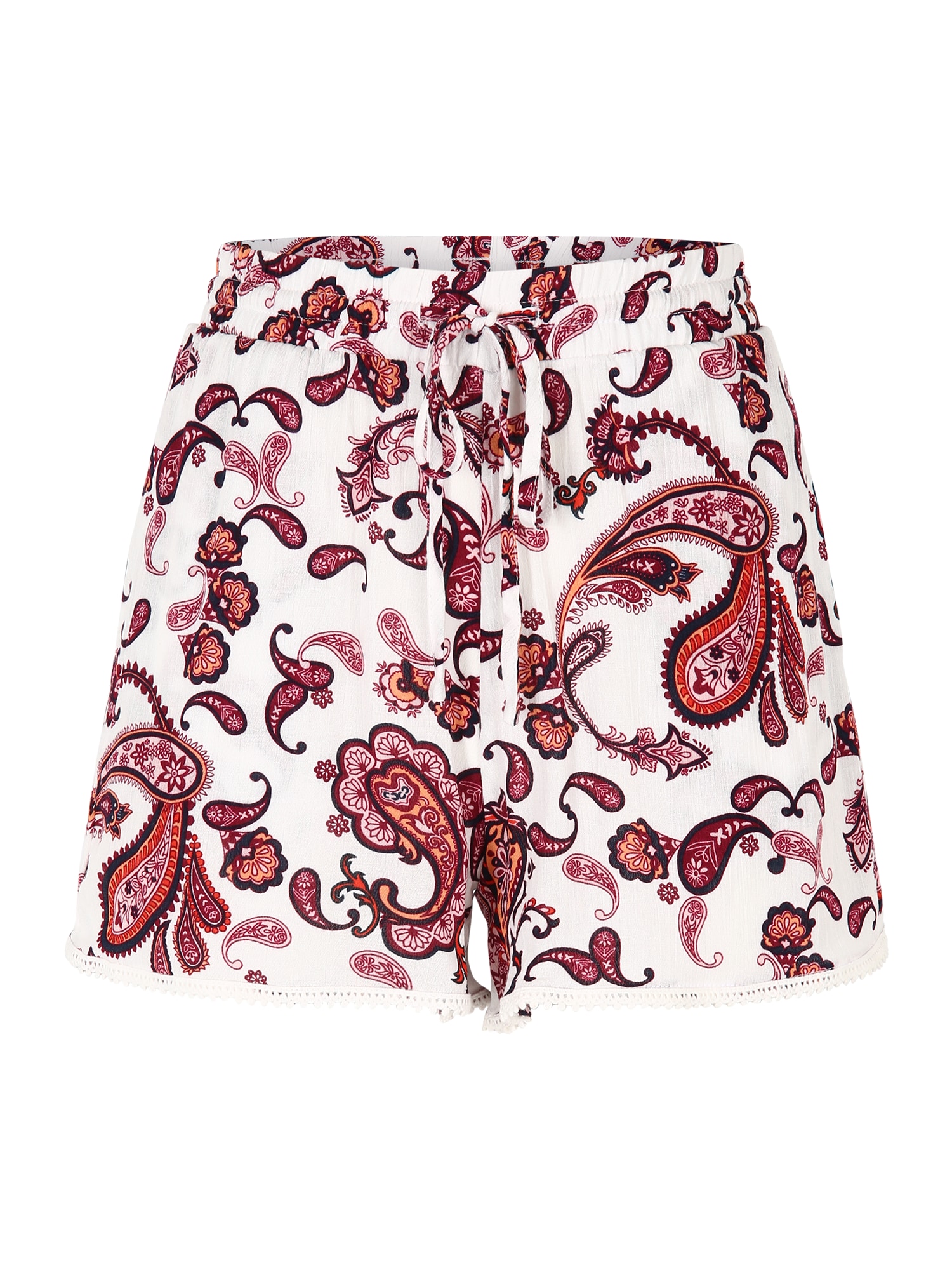 Vero Moda Petite Nadrág 'PEACE'  fehér / fekete / cseresznyepiros / sárgabarack / tengerészkék