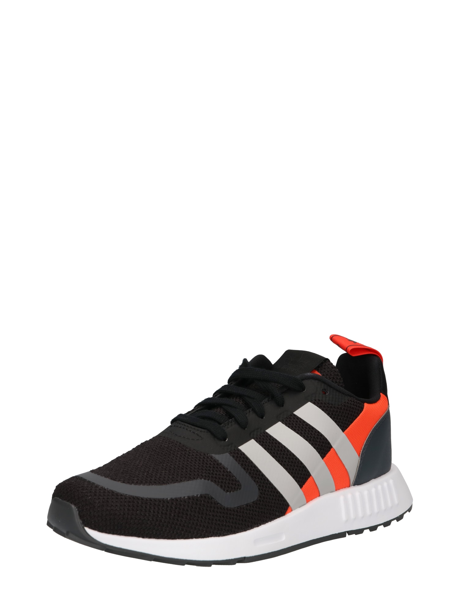 ADIDAS ORIGINALS Rövid szárú edzőcipők 'MULTIX'  fekete / szürke / fehér / narancsvörös