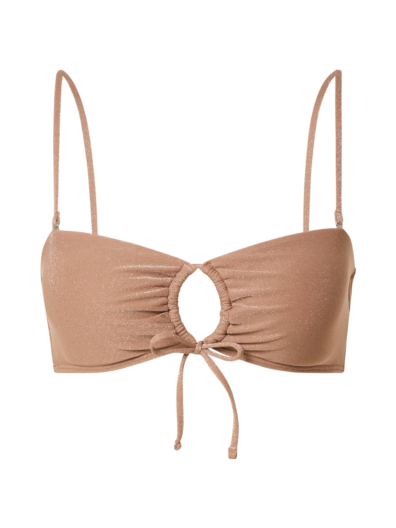 Abercrombie & Fitch Bikini 'CINCHED'  világosbarna