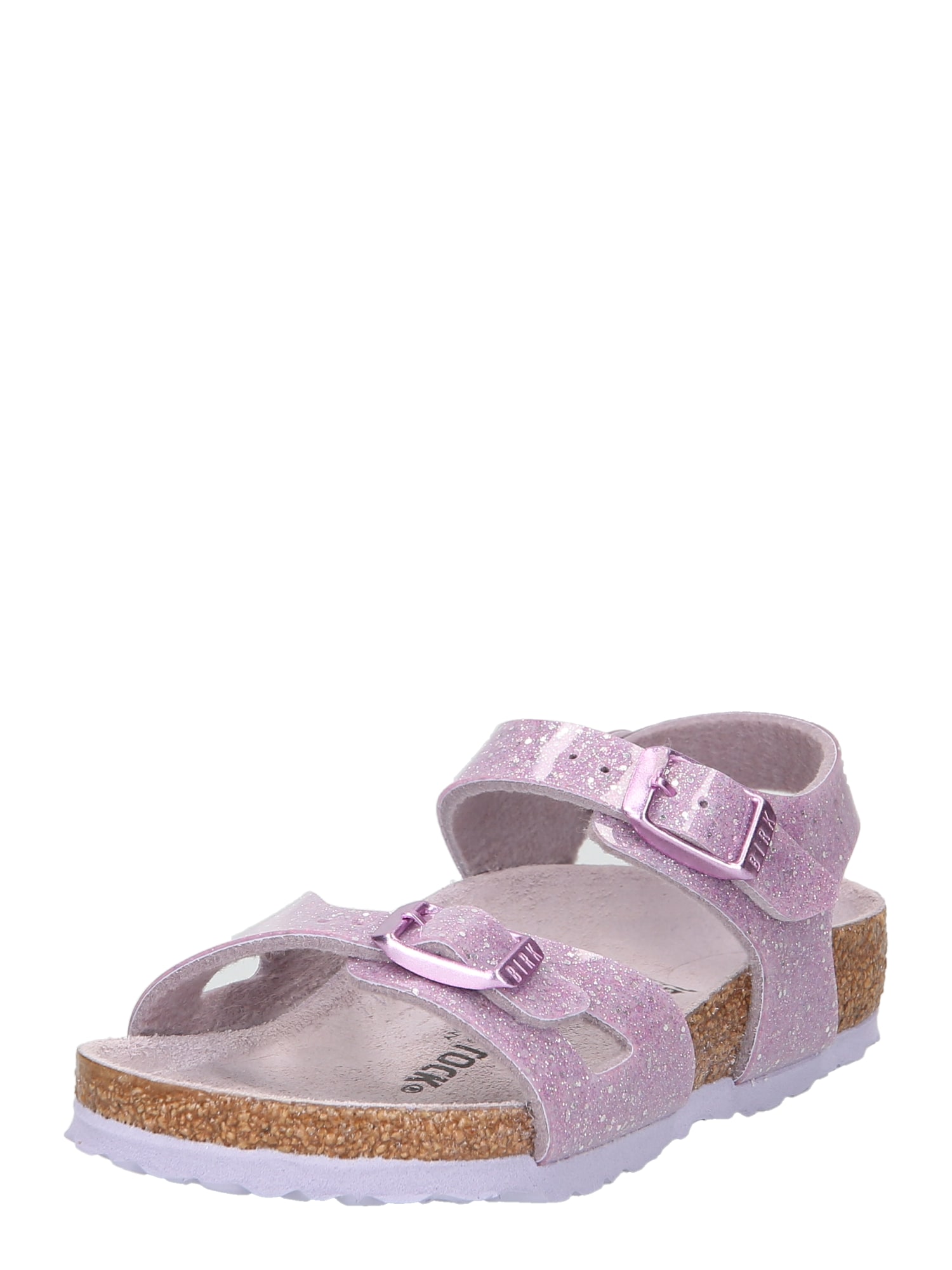 BIRKENSTOCK Szandálok 'Rio'  levendula / ezüst