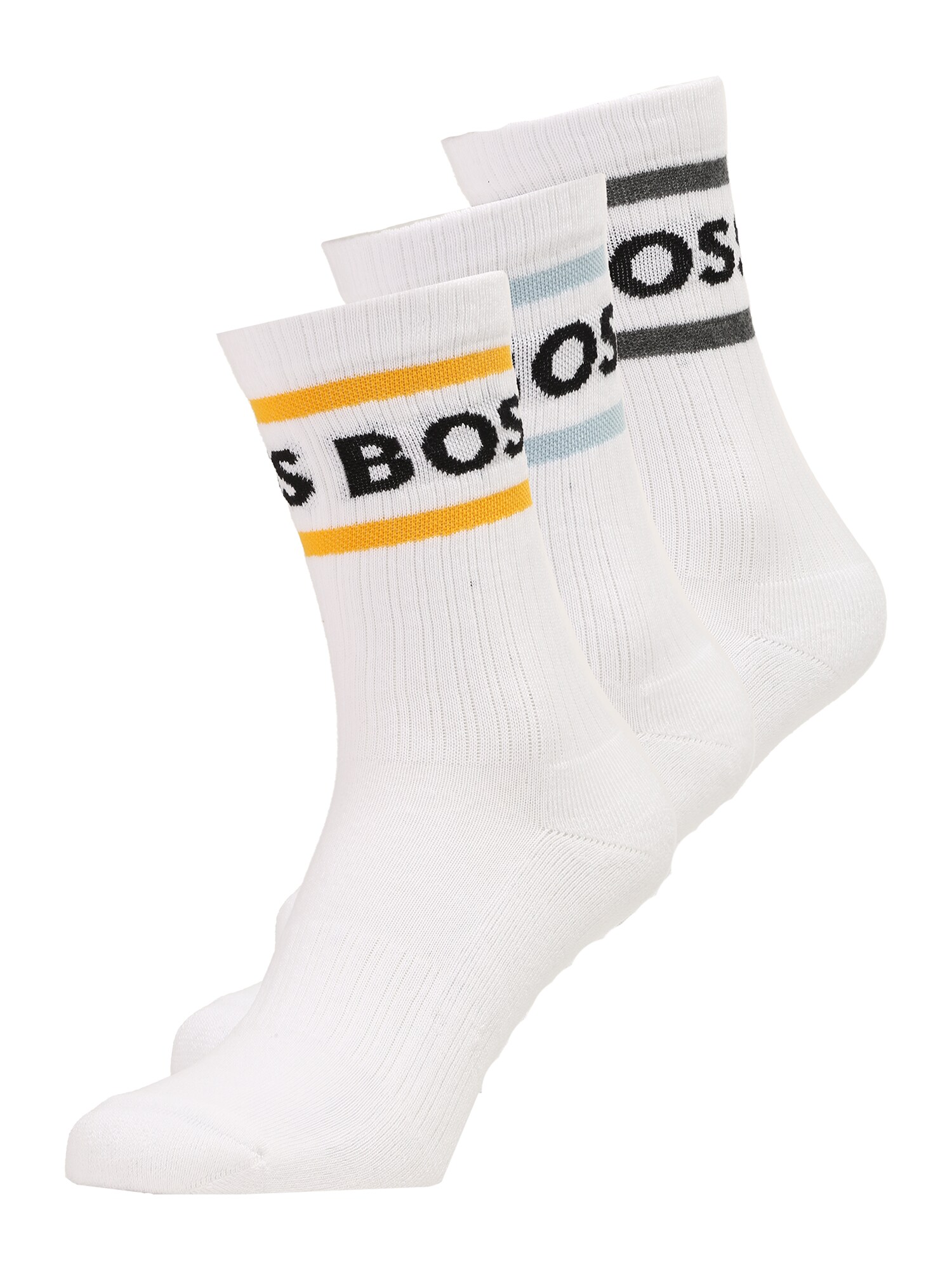 BOSS Black Zokni  fehér / curry / világos sárga / antracit / fekete