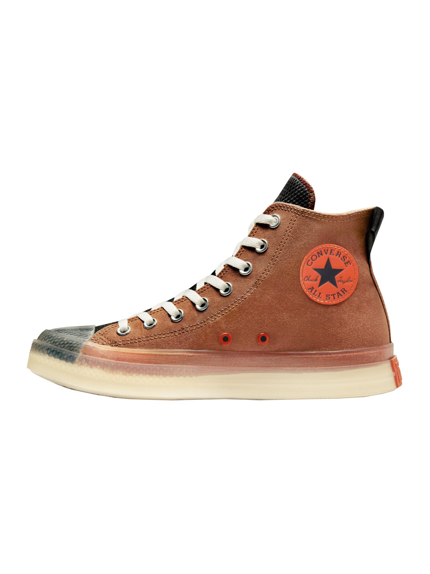 CONVERSE Rövid szárú edzőcipők  barna / fekete