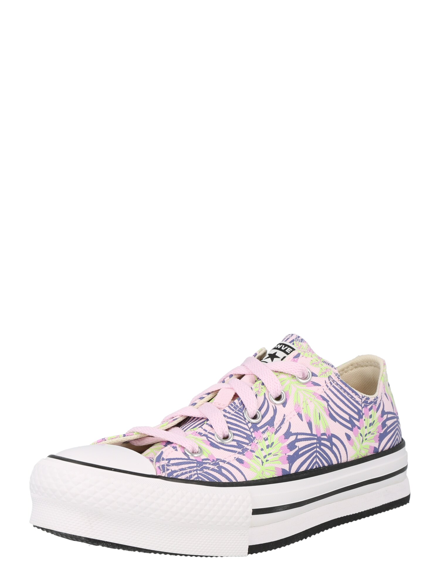 CONVERSE Sportcipő 'Chuck Taylor All Star'  rózsaszín / sötétlila / citromzöld / rózsaszín