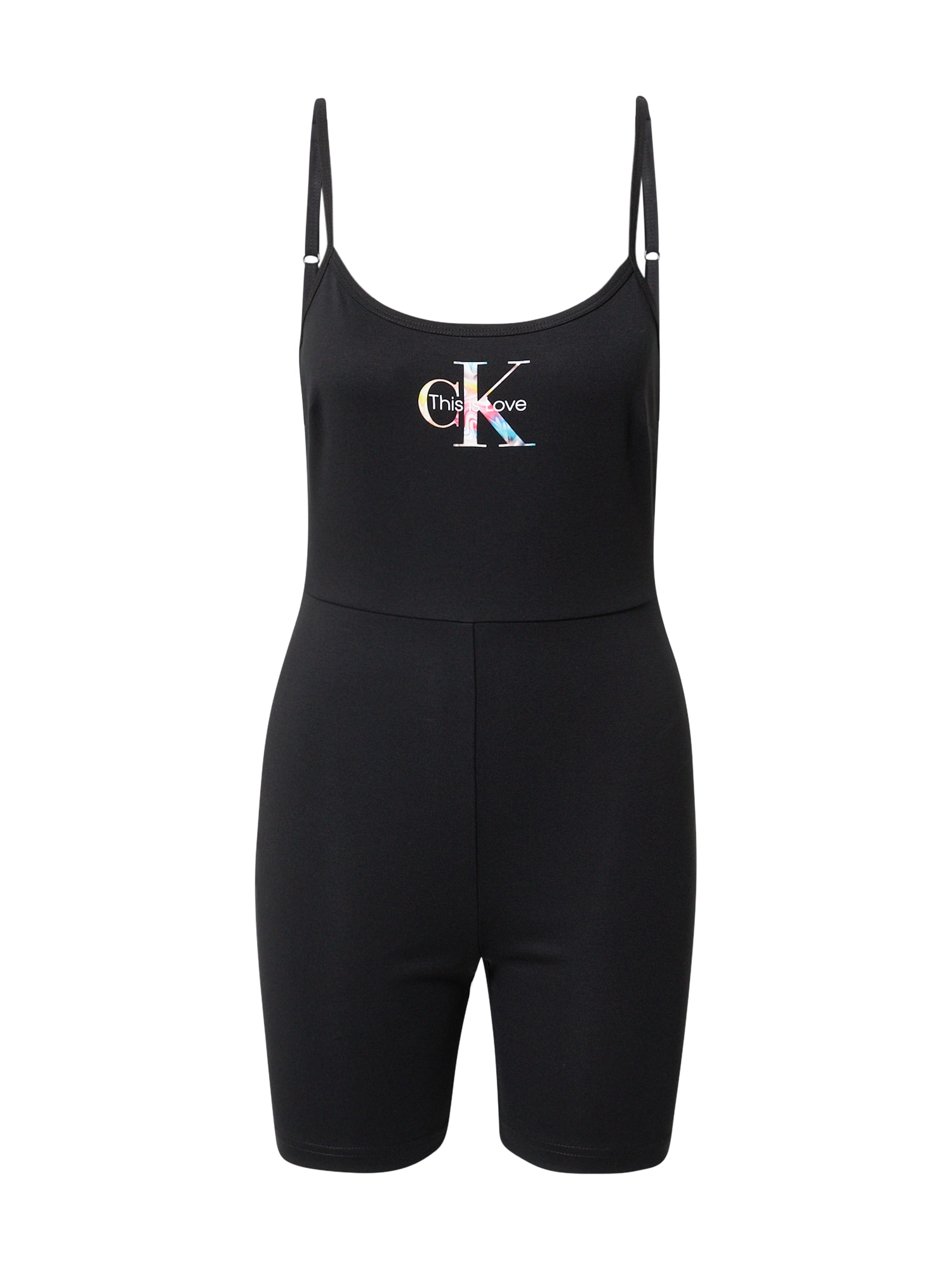 Calvin Klein Jeans Kezeslábas  fekete / fehér / vegyes színek