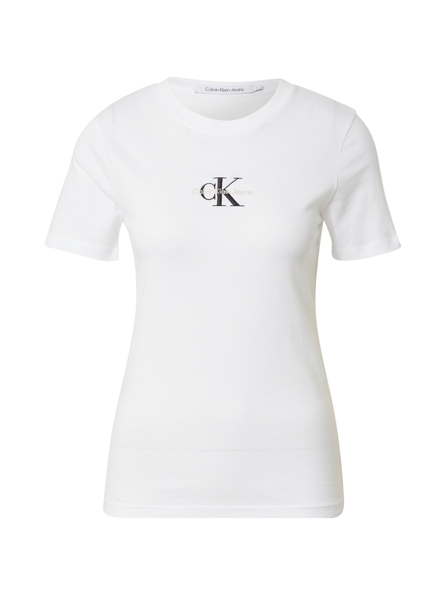 Calvin Klein Jeans Póló  fehér / fekete / világosszürke
