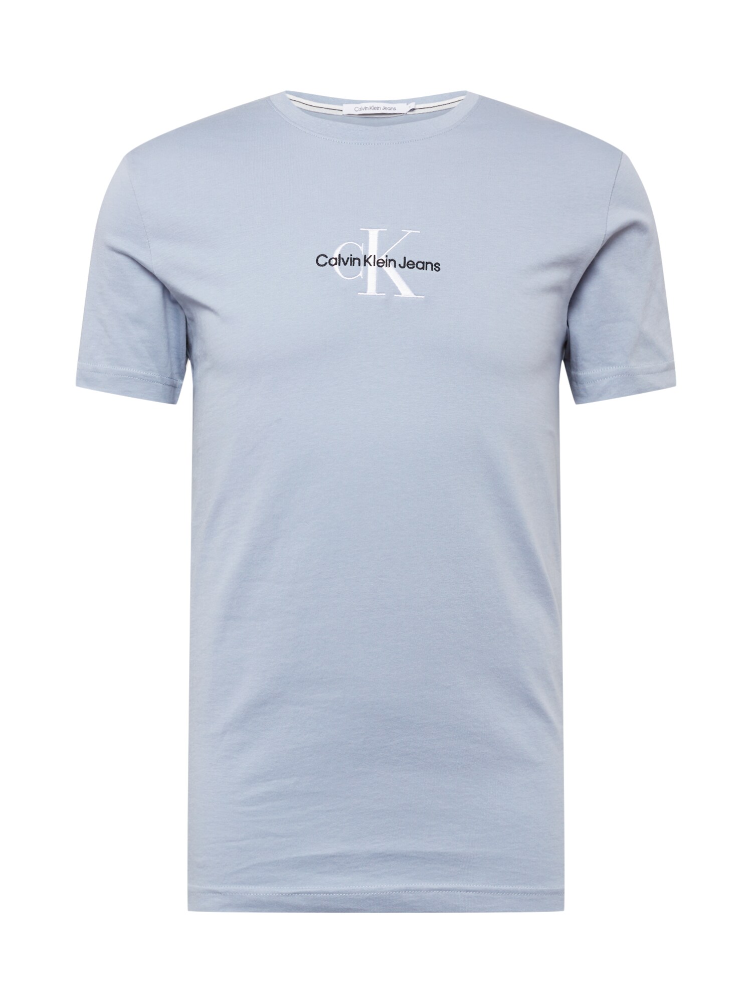 Calvin Klein Jeans Póló  világoskék / fekete / fehér