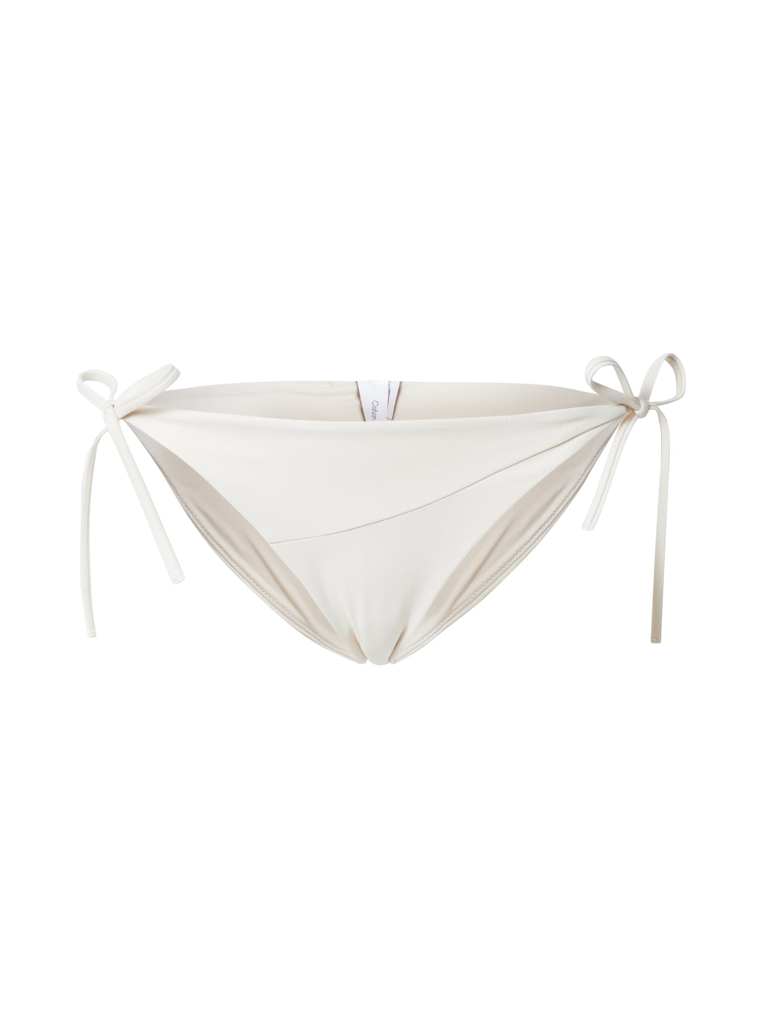 Calvin Klein Swimwear Bikini nadrágok  világos bézs / ezüst