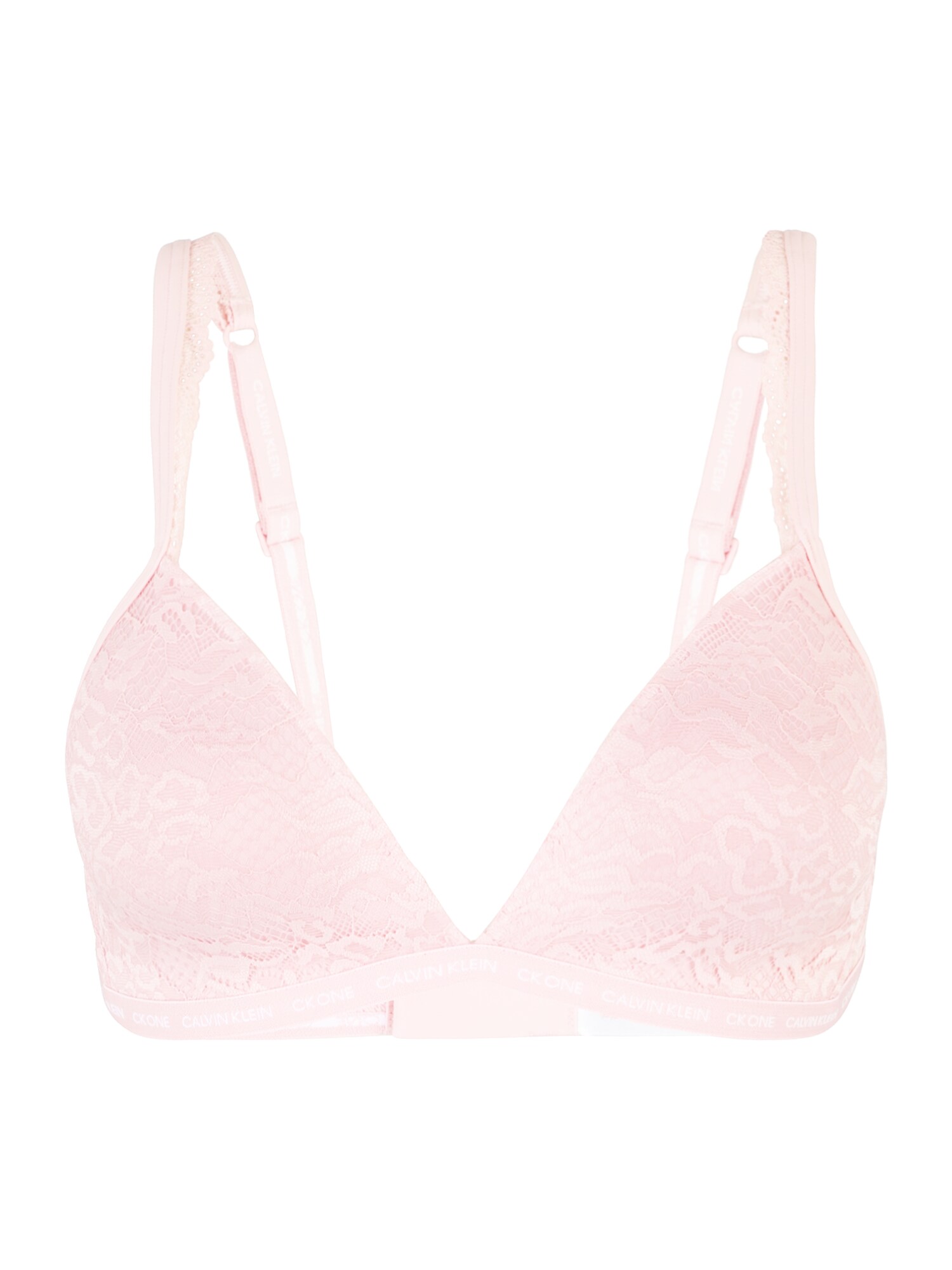 Calvin Klein Underwear Melltartó  pasztell-rózsaszín / fehér