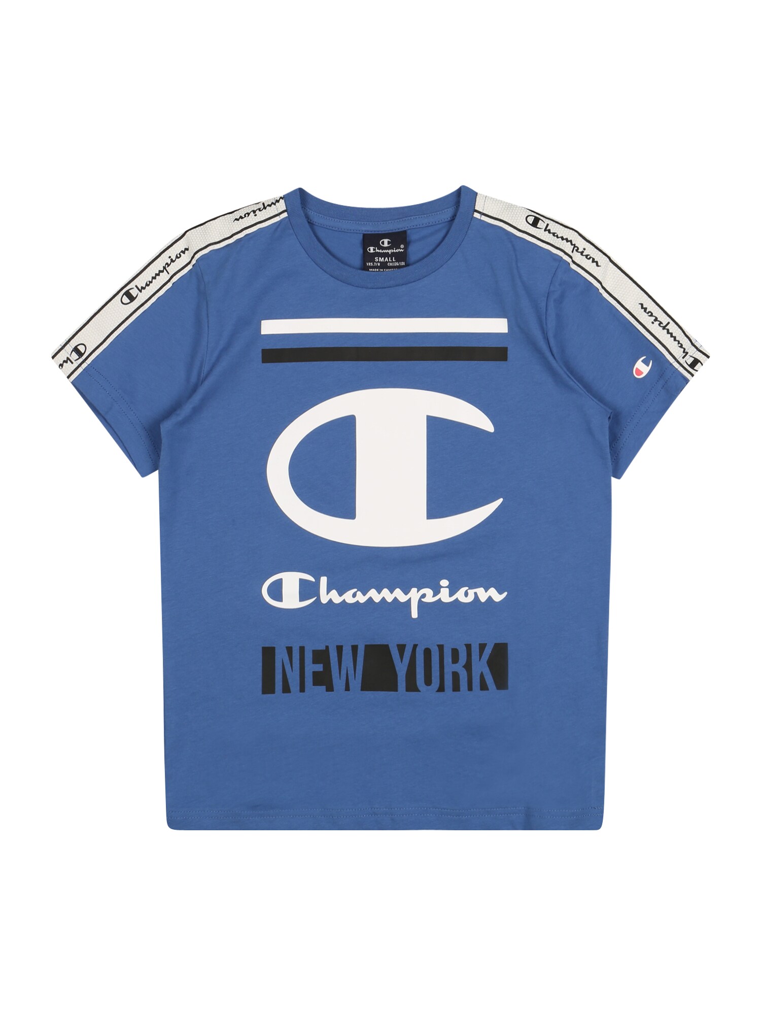 Champion Authentic Athletic Apparel Póló  kék / fehér / fekete