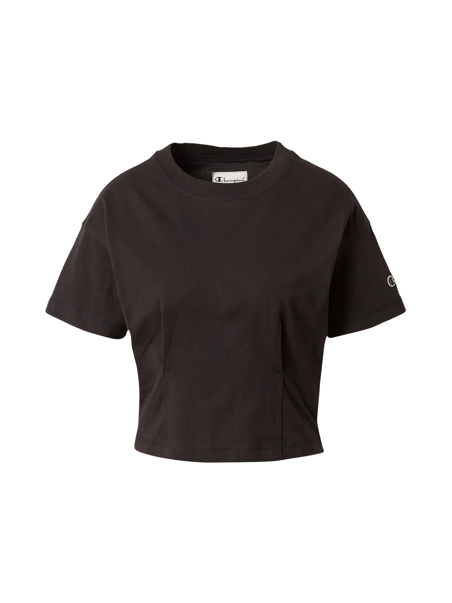Champion Reverse Weave Póló  fekete / sötétszürke / fehér