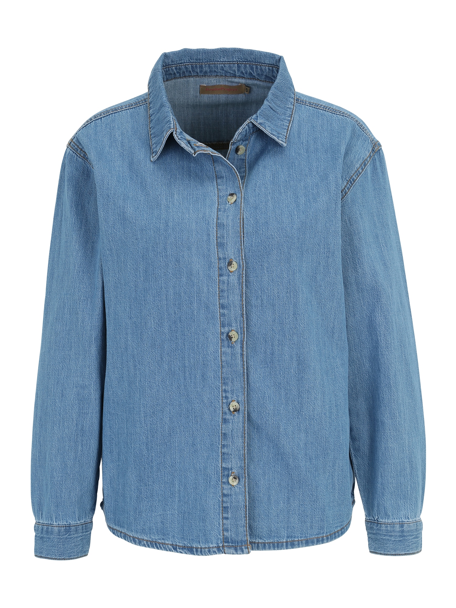 Denim Project Blúz 'MARIA'  kék farmer / vízszín