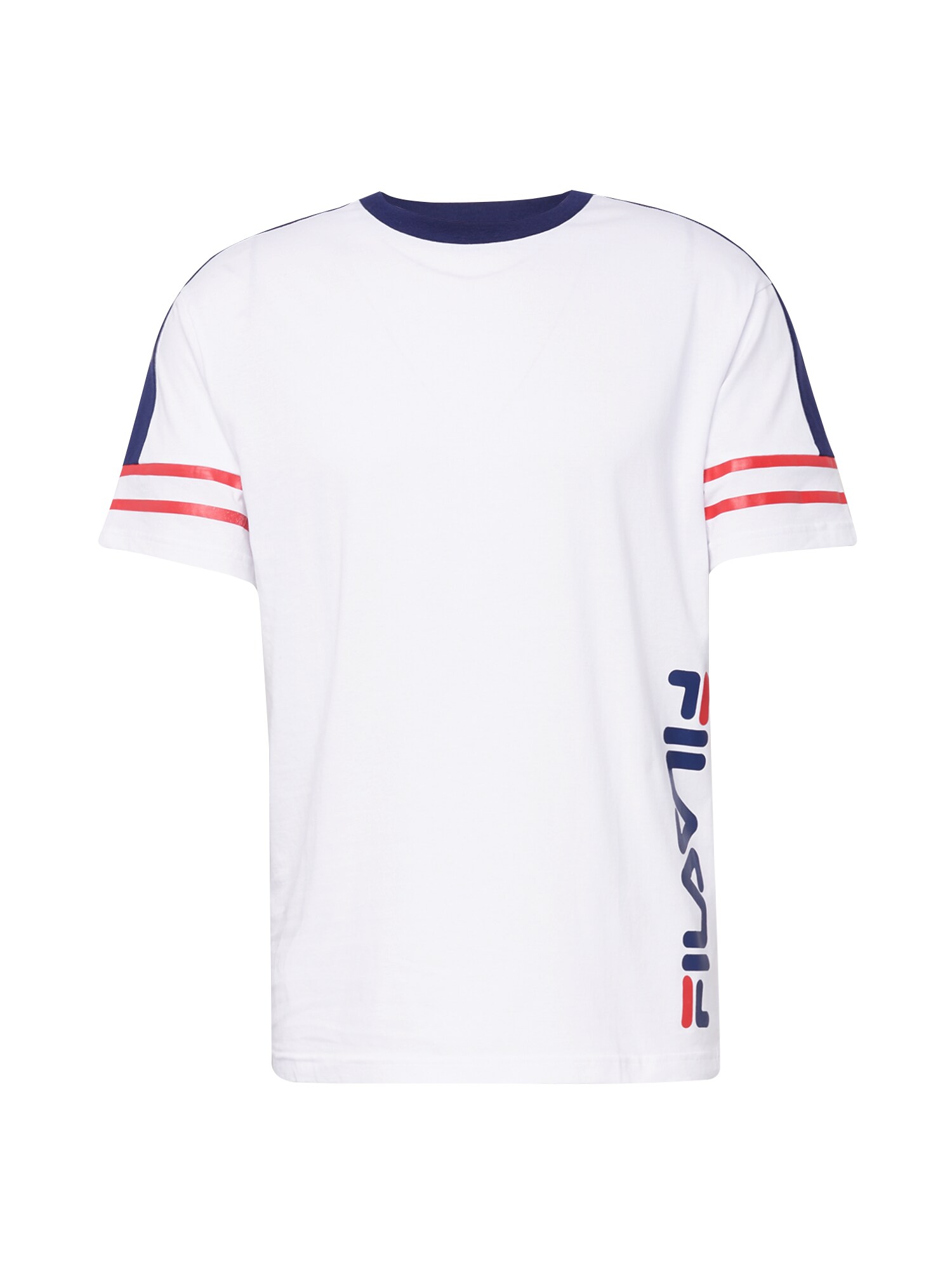 FILA Póló 'BARSTOW'  fehér / piros / tengerészkék