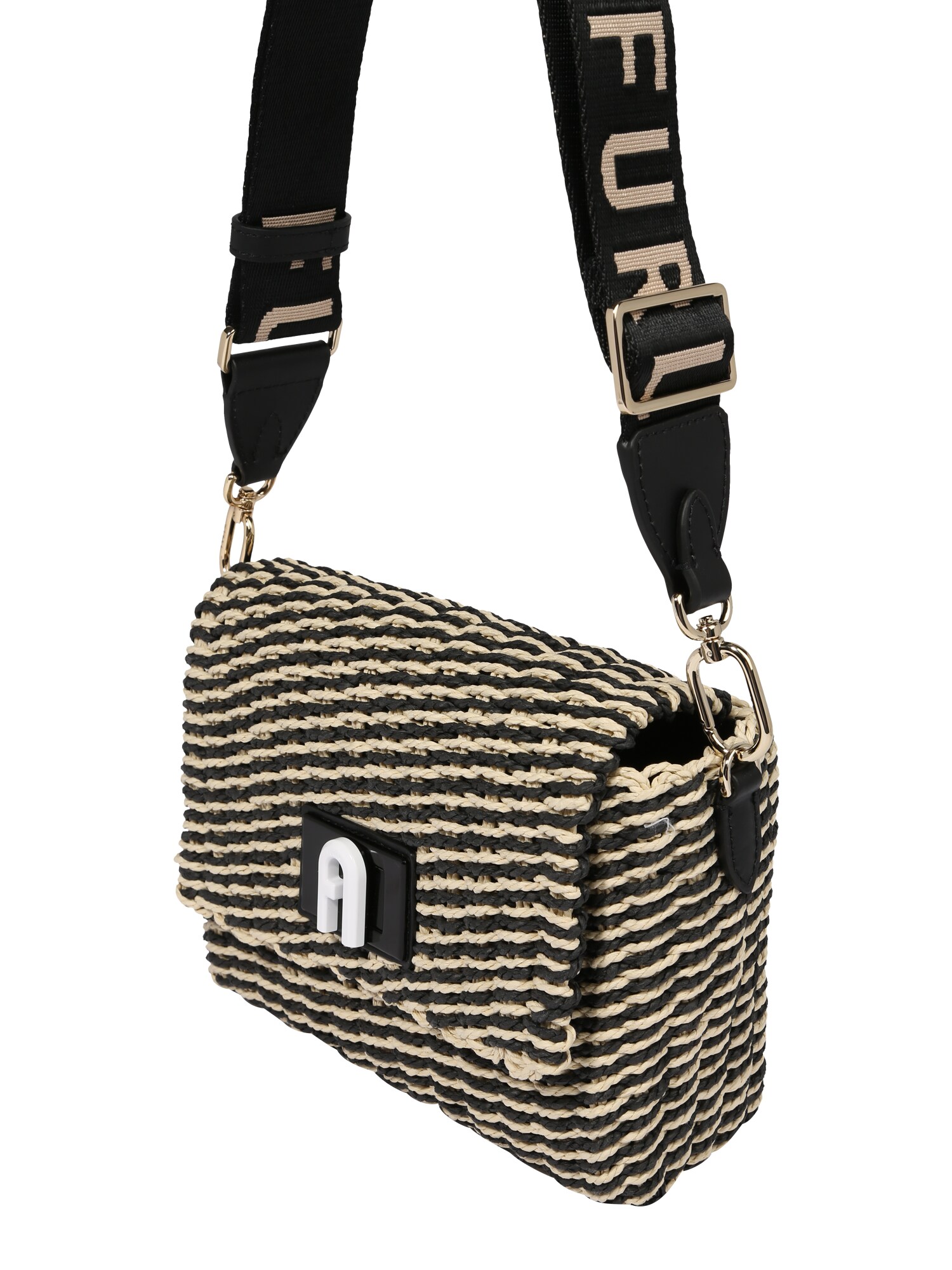 FURLA Válltáska '1927'  fekete / bézs
