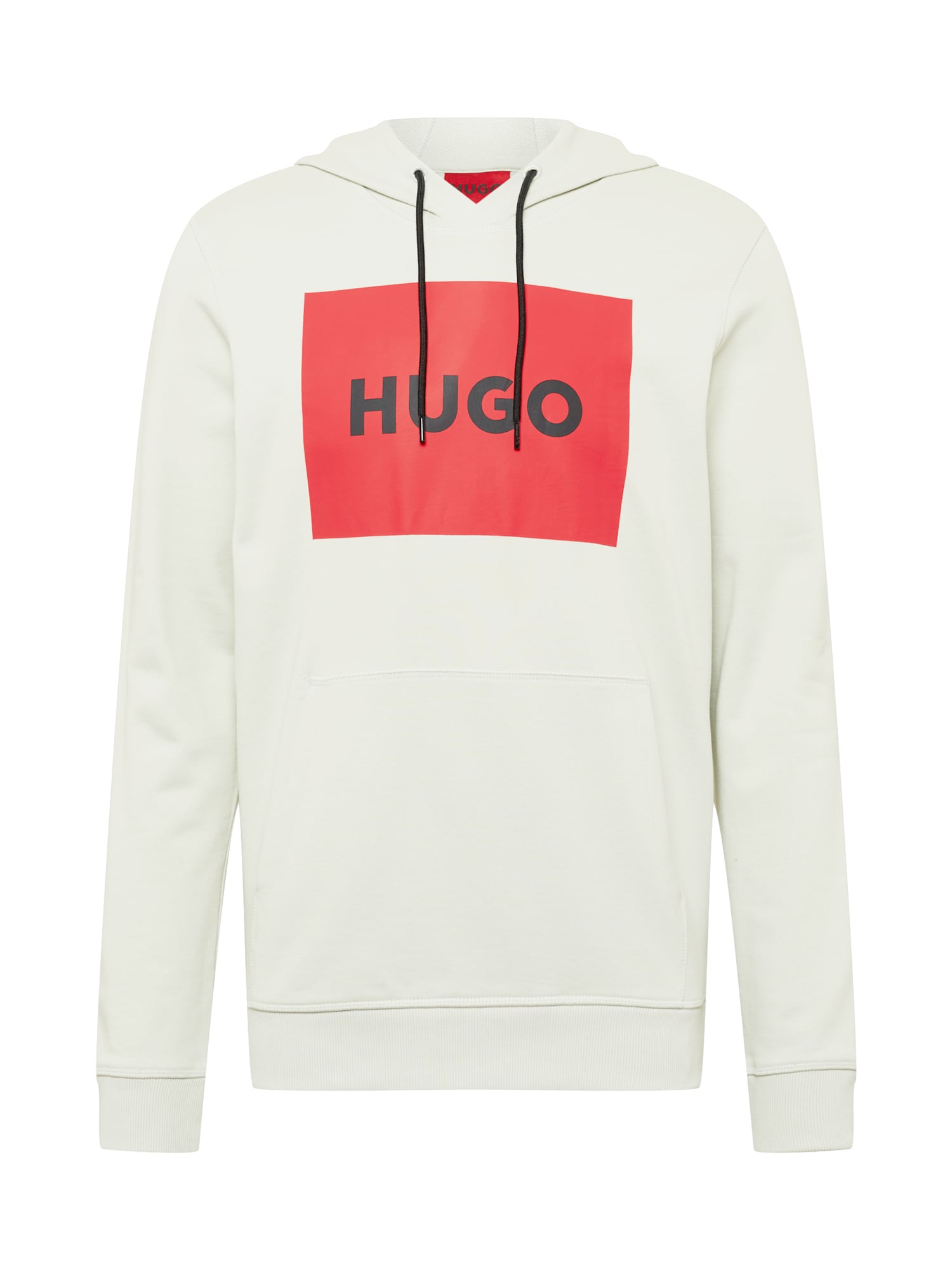 HUGO Tréning póló 'Duratschi'  piros / fekete / pasztellzöld