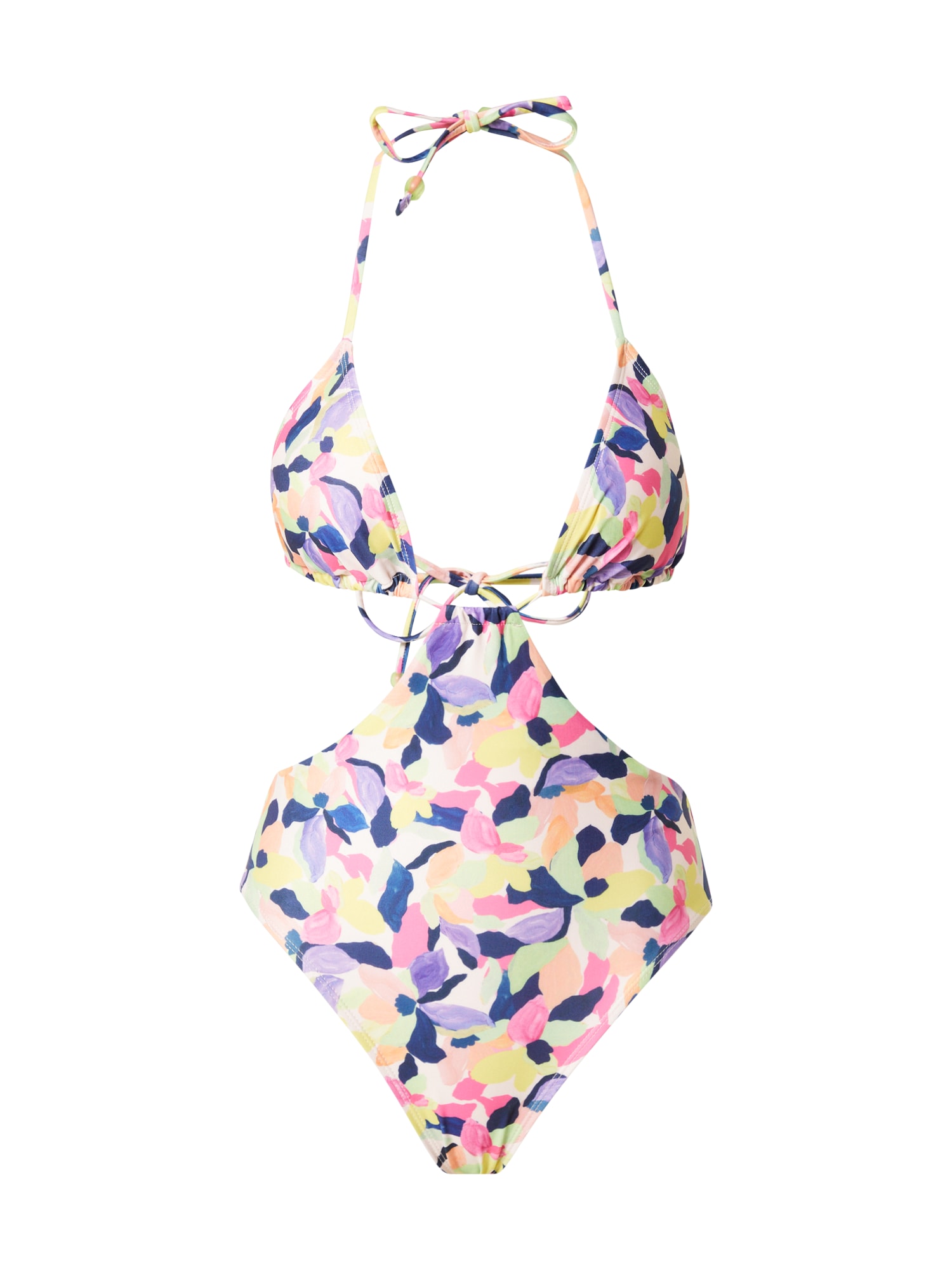Hunkemöller Fürdőruhák 'Hawaii'  pasztellzöld / világoslila / tengerészkék / fehér / világos-rózsaszín