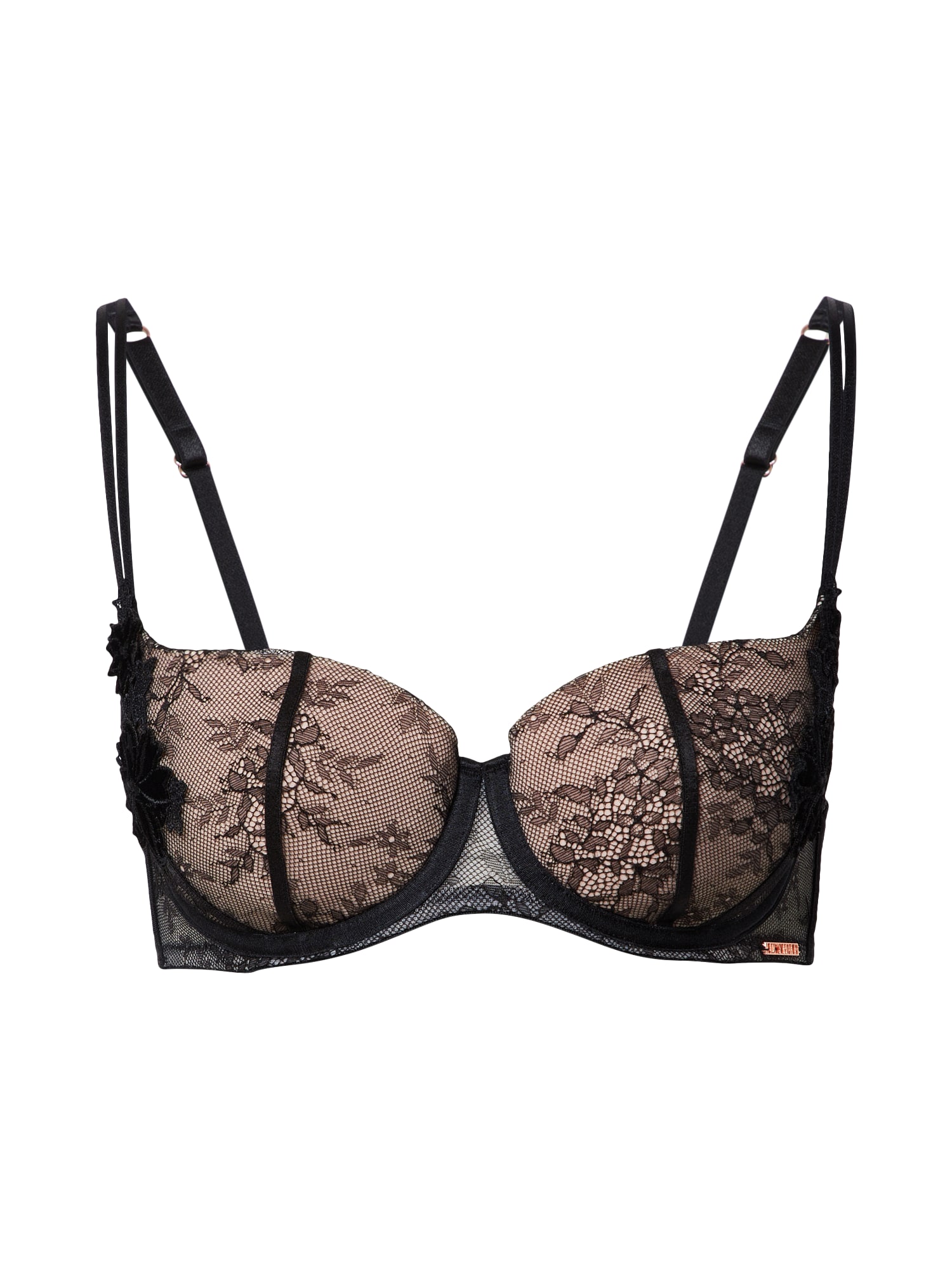 Hunkemöller Melltartó 'Kelsey'  fekete / testszínű
