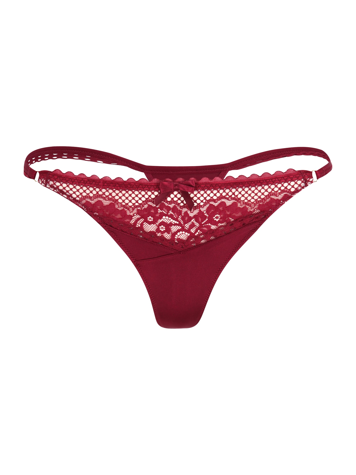 Hunkemöller String bugyik 'Malika'  sötétvörös