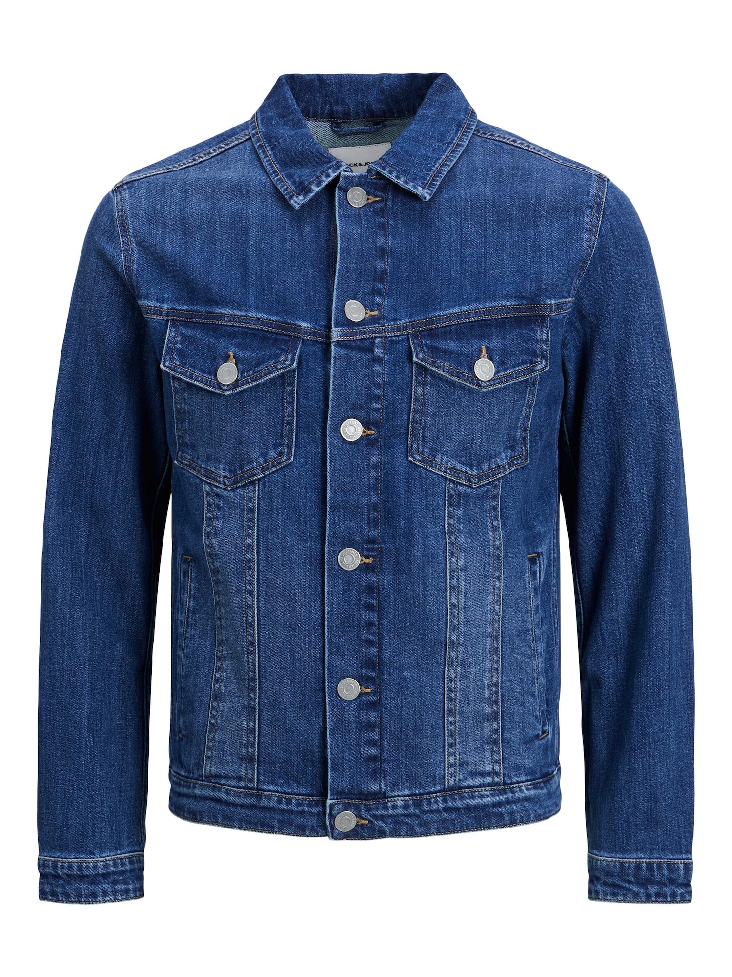 JACK & JONES Átmeneti dzseki 'ALVIN'  kék farmer