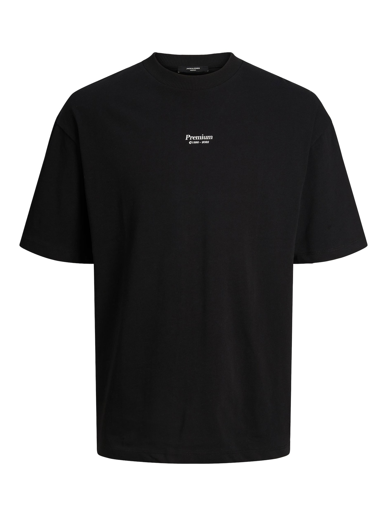 JACK & JONES Póló 'BLAKAM'  fekete / fehér