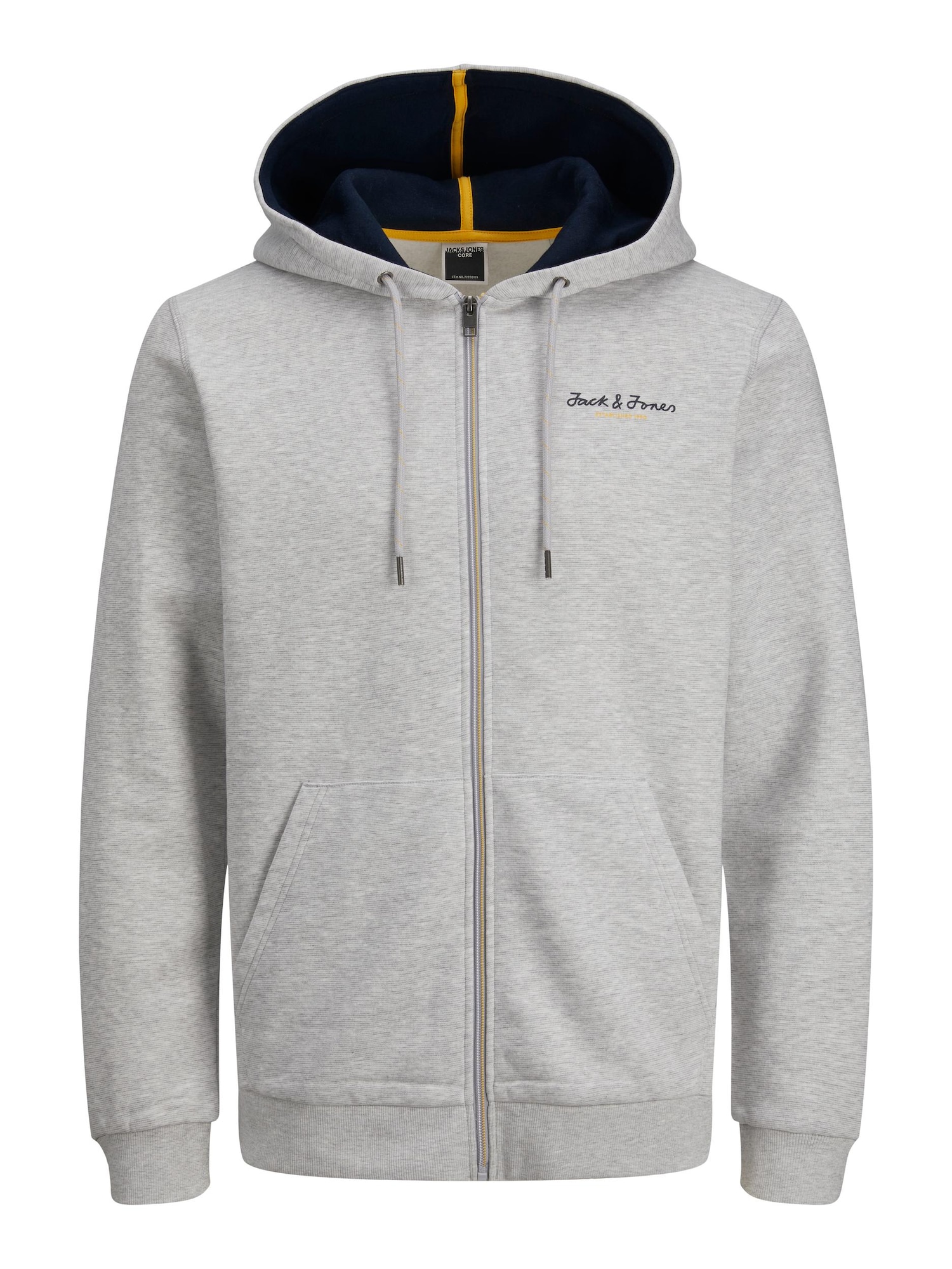 JACK & JONES Tréning dzseki 'Berg'  szürke melír