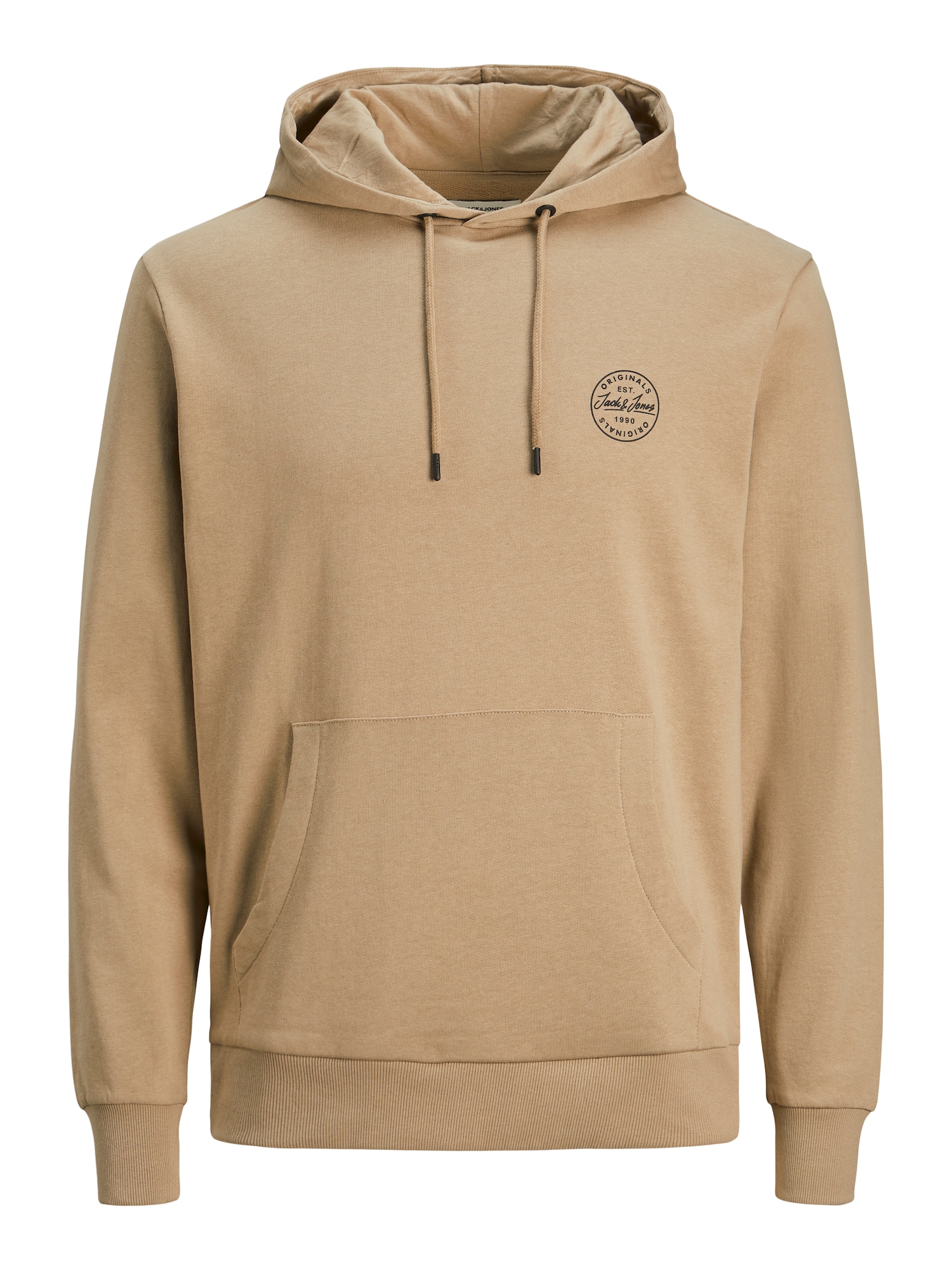 JACK & JONES Tréning póló 'Shark'  khaki / fekete