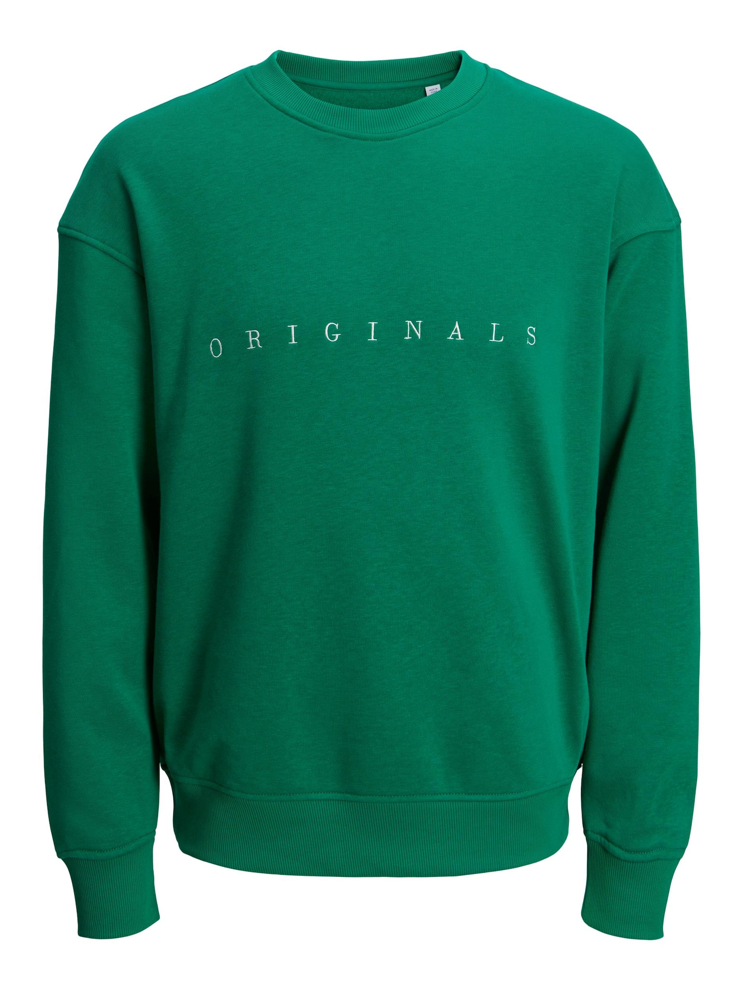 JACK & JONES Tréning póló  zöld / fehér