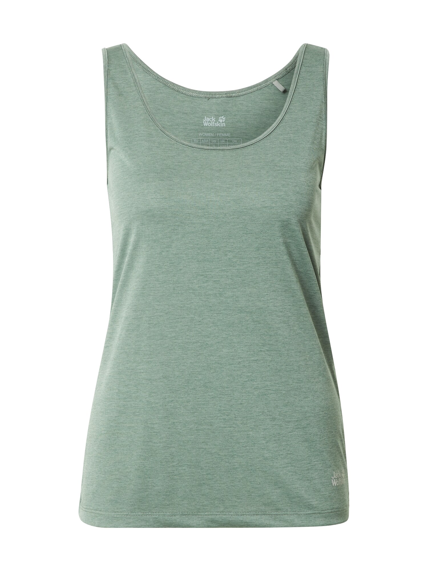 JACK WOLFSKIN Sport top  zöld