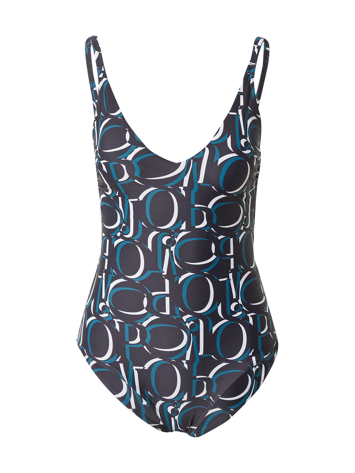 JOOP! Bodywear Fürdőruhák  éjkék / benzin / fehér