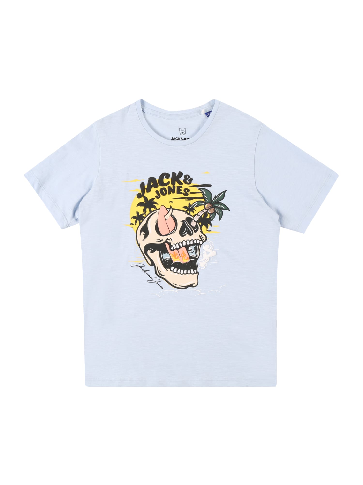 Jack & Jones Junior Póló 'JORVENICE'  világoskék / vegyes színek