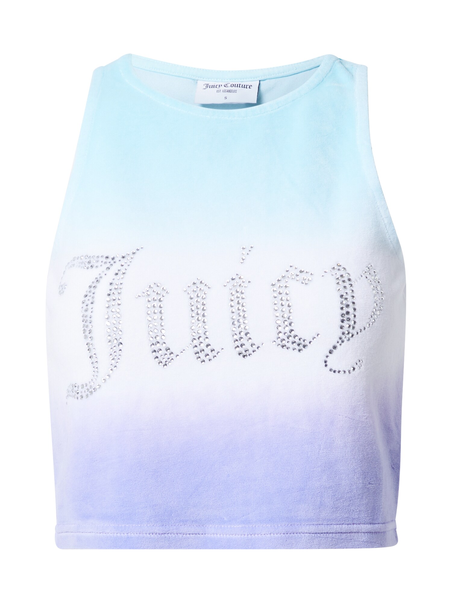 Juicy Couture Top 'AMORA'  türkiz / fehér / ezüst / világoslila