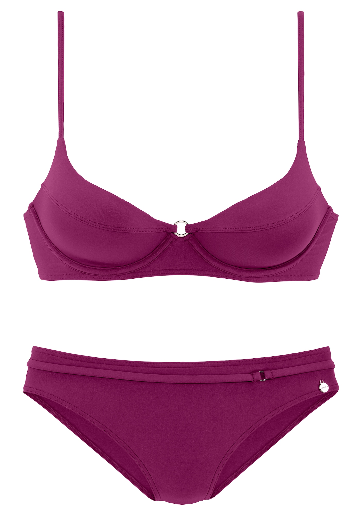LASCANA Bikini  padlizsán