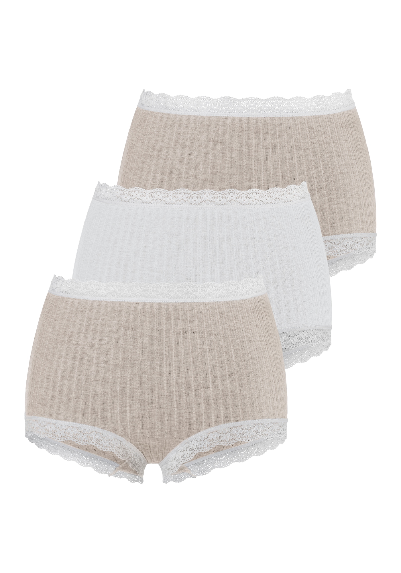 LASCANA Slip  bézs / fehér