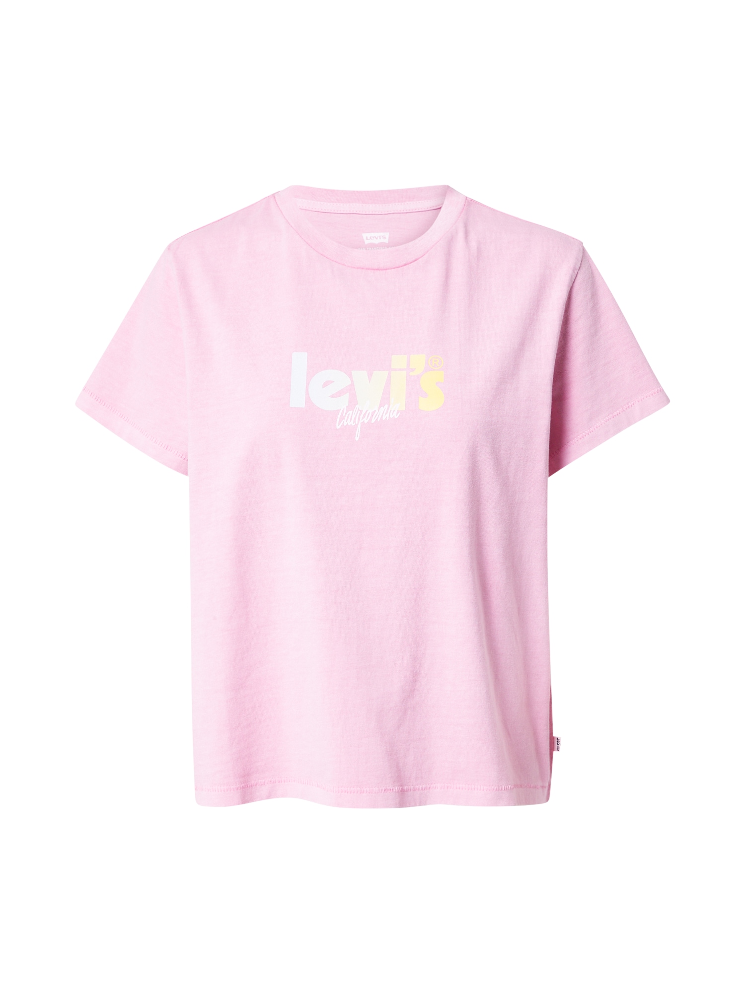 LEVI'S Póló  rózsaszín / azúr / sárga